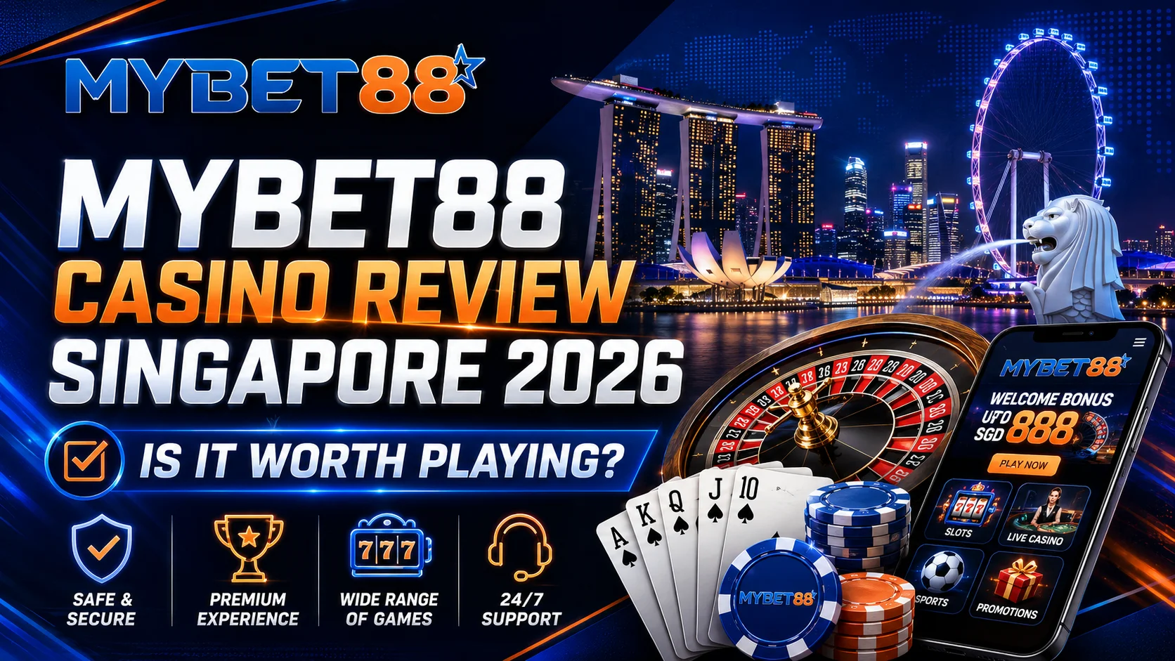 Mybet88 Casino Review Singapore 2026
